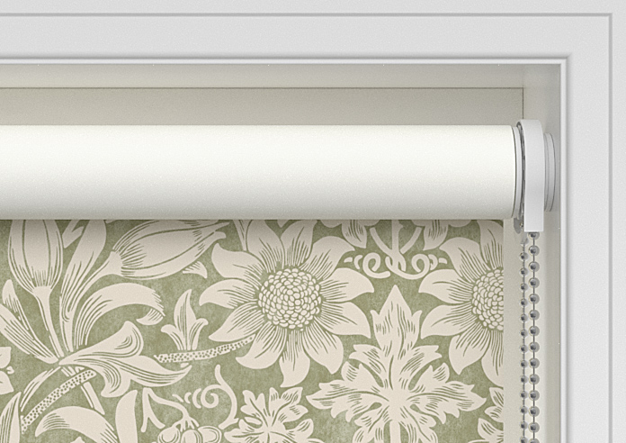 William Morris At Home Sunflower, Artichoke - Twist&Fit Roller Blind - Image 10